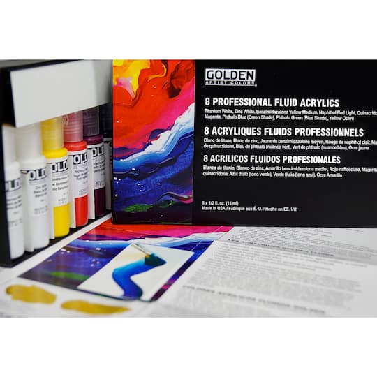 Golden Artist Colors® Fluid Acrylic Set
